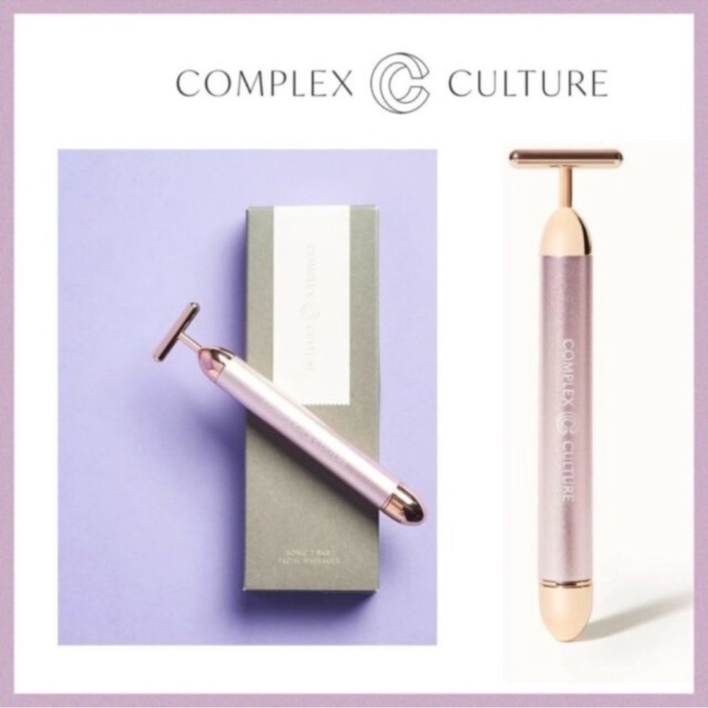 Complex Culture T-Bar Sonic Facial Massager